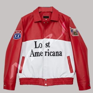 New Arrivals The Tonight Show MGK Lost Americana Red Jacket